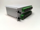DIN টাইপ 1X16 সন্নিবেশ ফাইবার অপটিক স্প্লিটার সহ SC/APC সংযোগকারী LGX PLC 16 উপায়